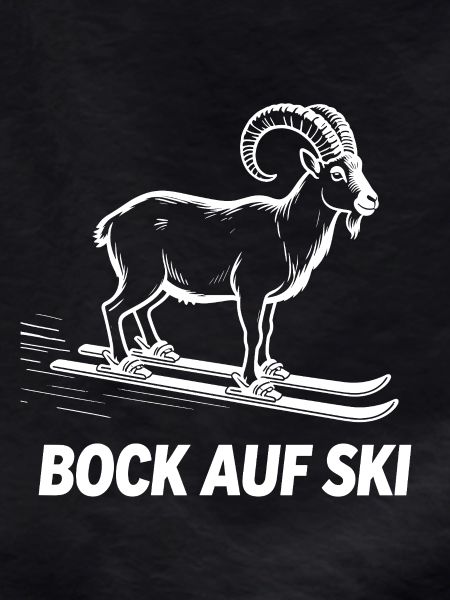 Funny ibex for skiers