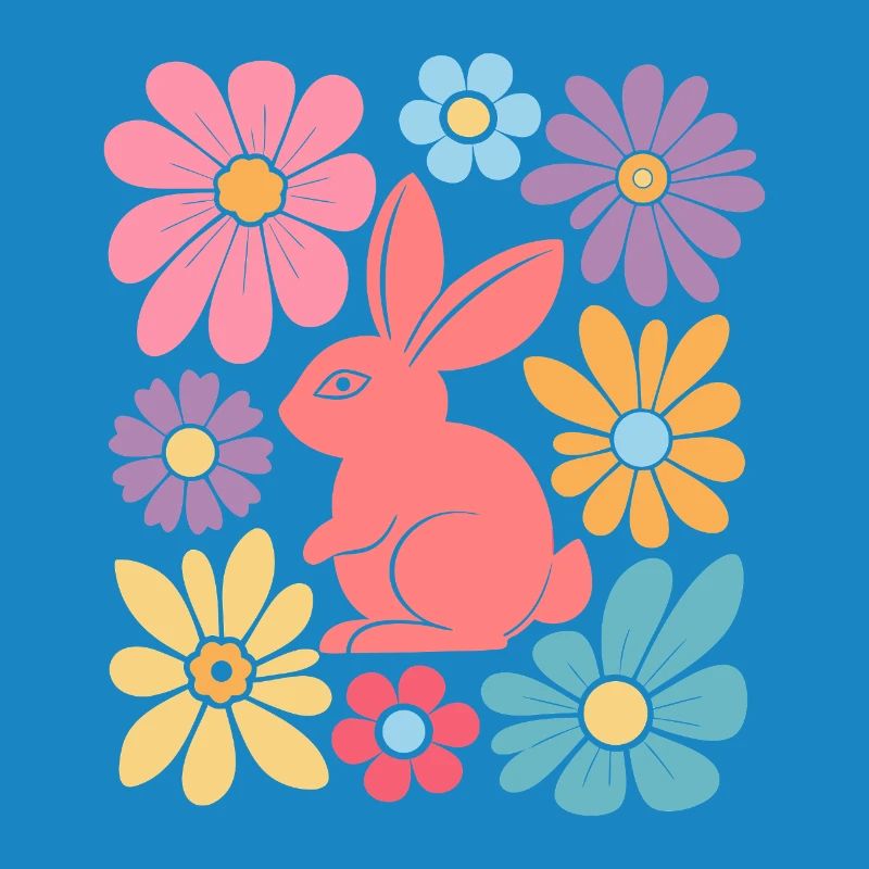Happy Easter Bunny Boho