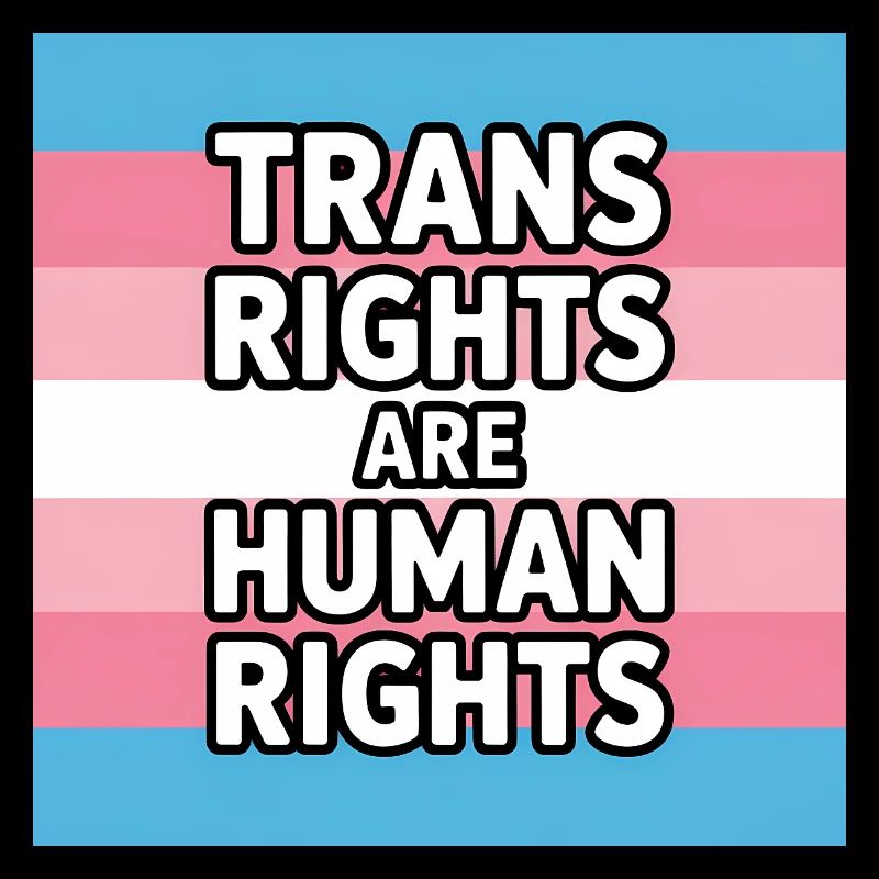 Trans Rights are human Rights - Pride Tee
