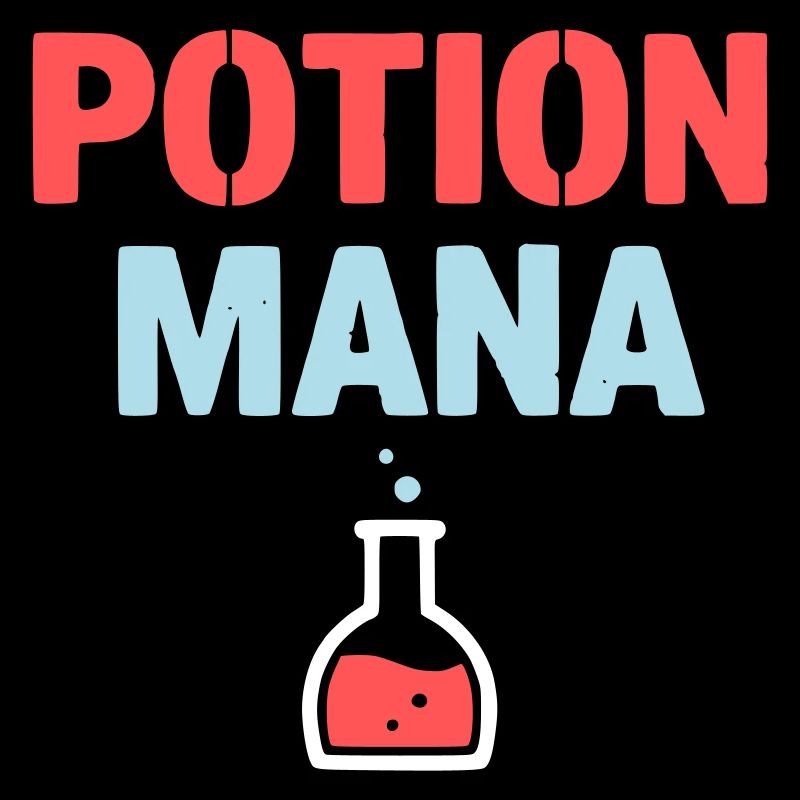 Potion Mana Text Gaming