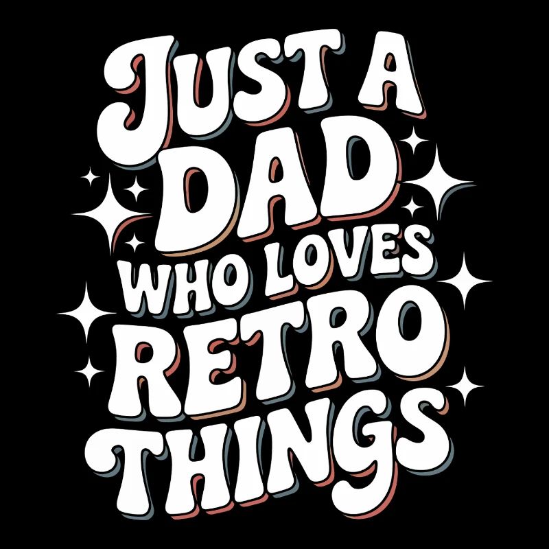 Papa rétro adore les choses rétro