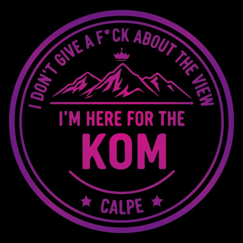 KOM Mountain Stamp Calpe