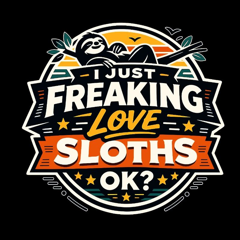 I Just Freaking Love Sloths