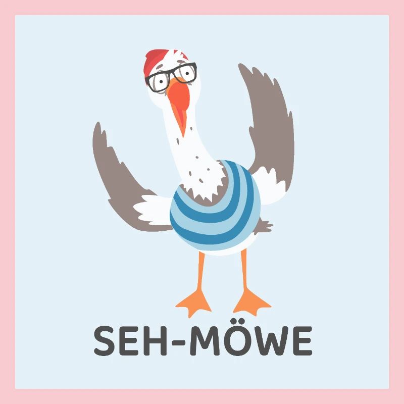 SEH-MÖWE – Mouette drôle