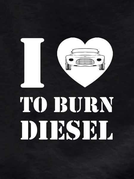 I love diesel combustion