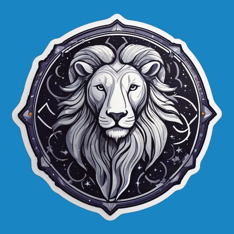 Cosmic Leo Round Astral Pattern