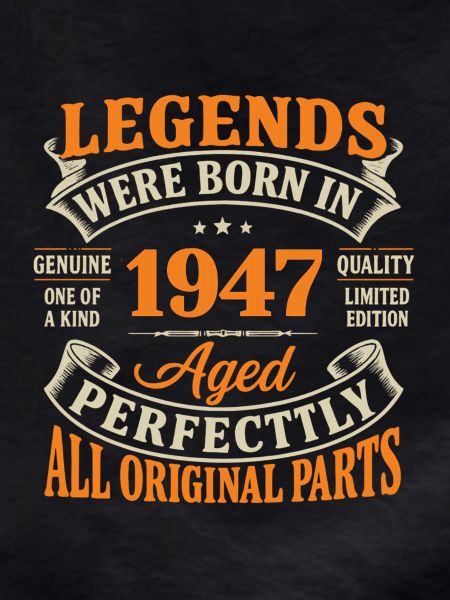 Legends 1947, Aged Perfectly