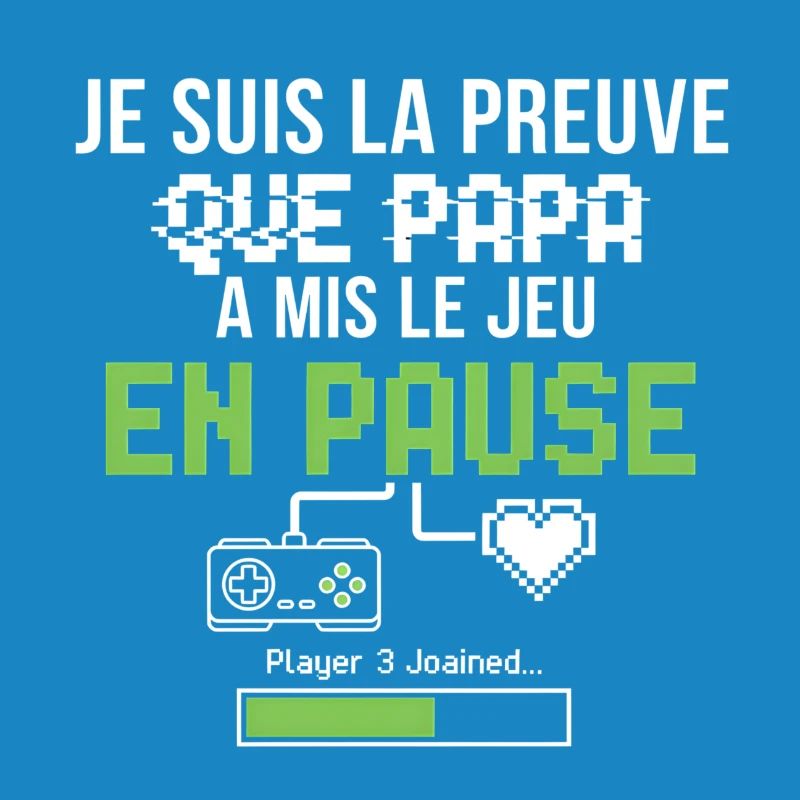 Pause Pixel Vert – Jeu Retro