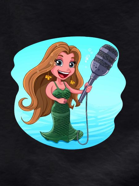 Mermaid Singing Karaoke Microphone