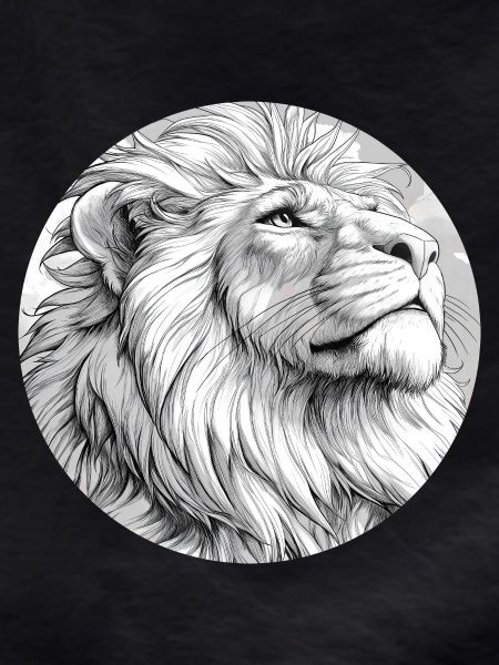 Lion Drawing