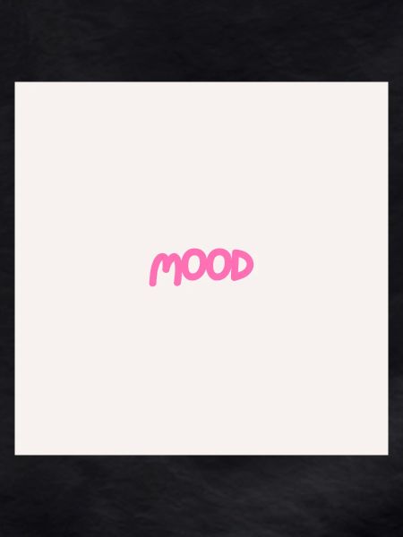 "MOOD" Graphic Tee Design