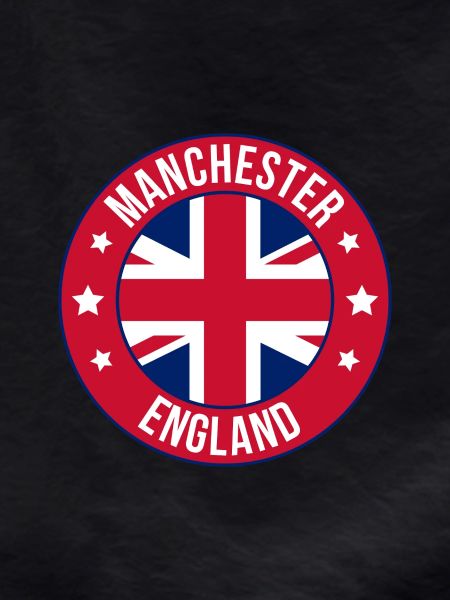 Manchester Flag Roundel Emblem