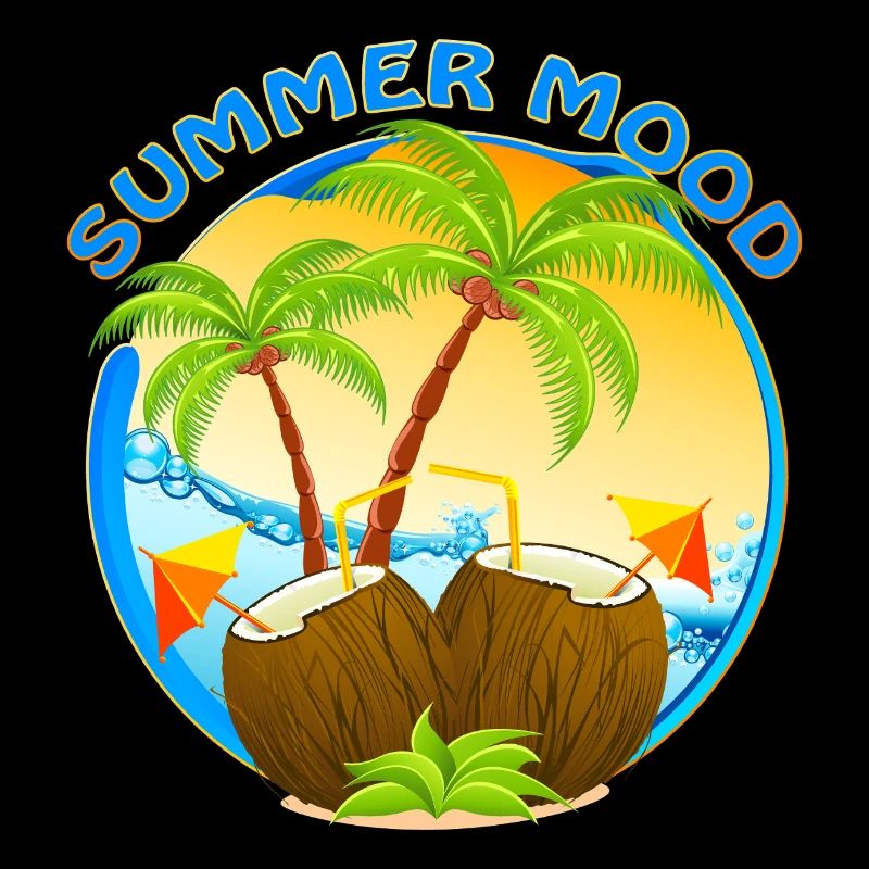 Tropical Cocktail Drink Summer Mood 