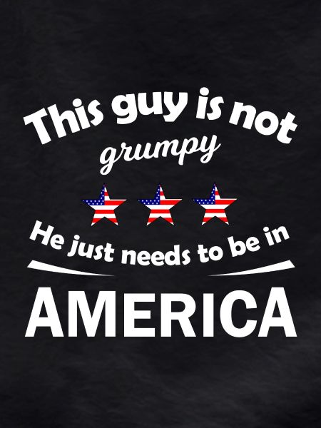 Not Grumpy Guy in America