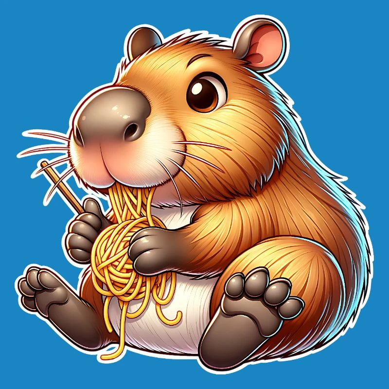 Pâtes à capybara