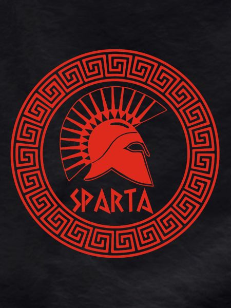 Red Spartan Warrior