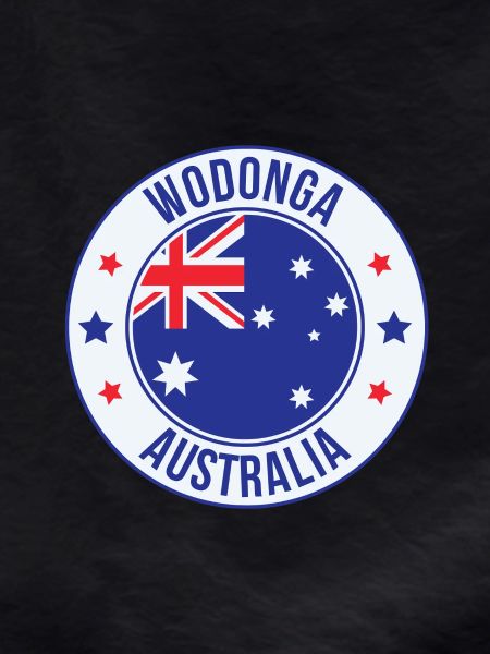 Wodonga Australia Badge Emblem