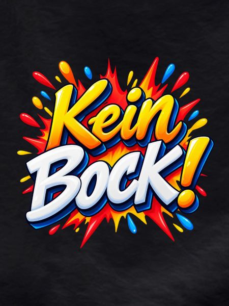 Kein Bock Comic Explosion