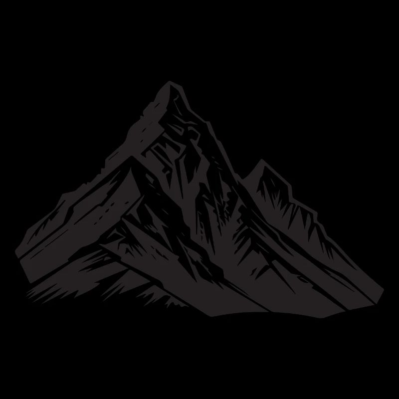 Berge Icon Mountains Symbol