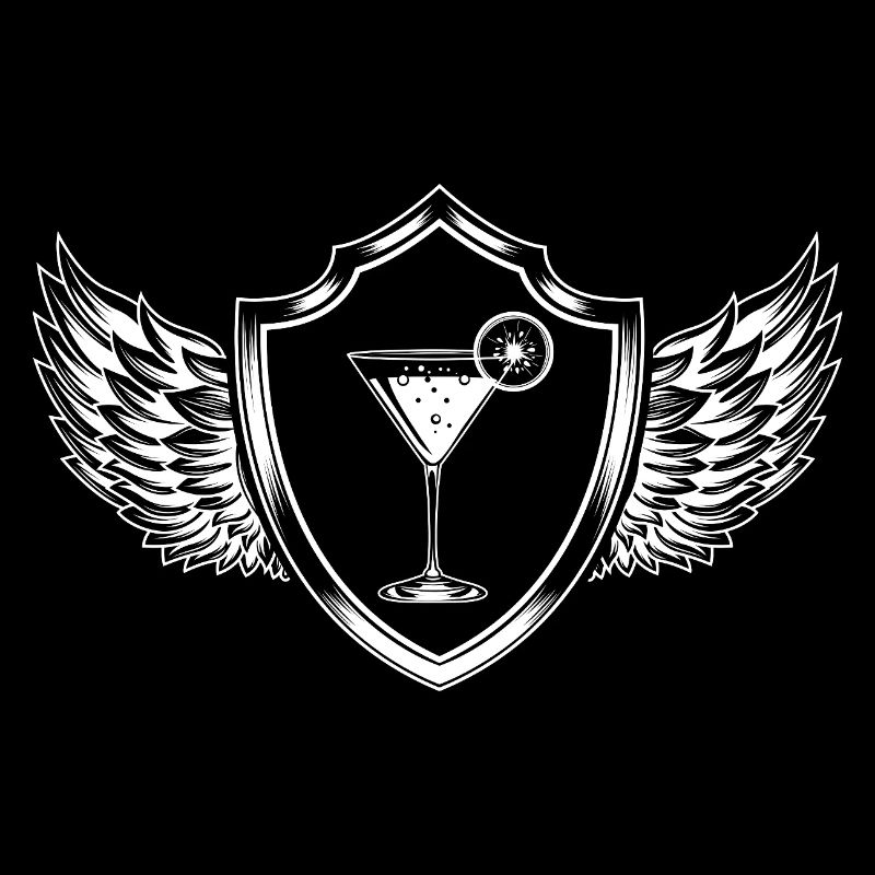 Cocktail Martini Alkohol Wappen