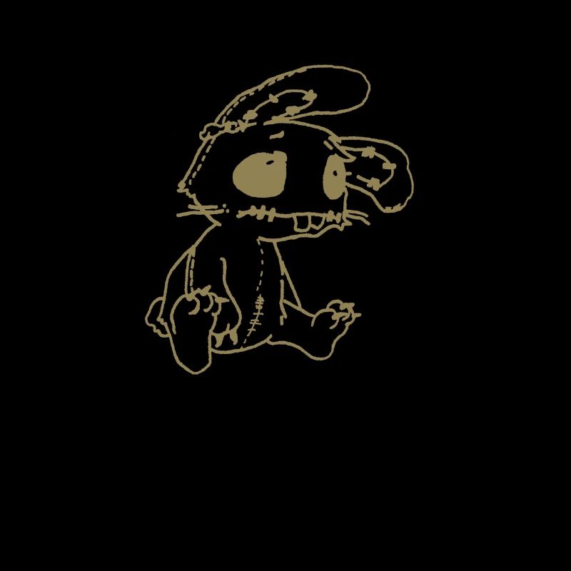Sad Rabbit - lustiges Emo Häschen