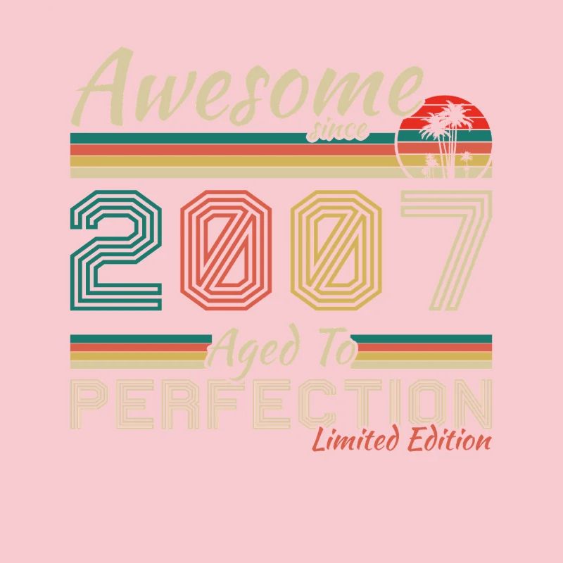 2007 Vintage Retro Birthday Gift