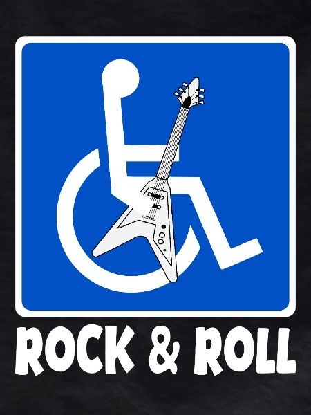 Rock & Roll - rock 'n' roll - wheelchair funny