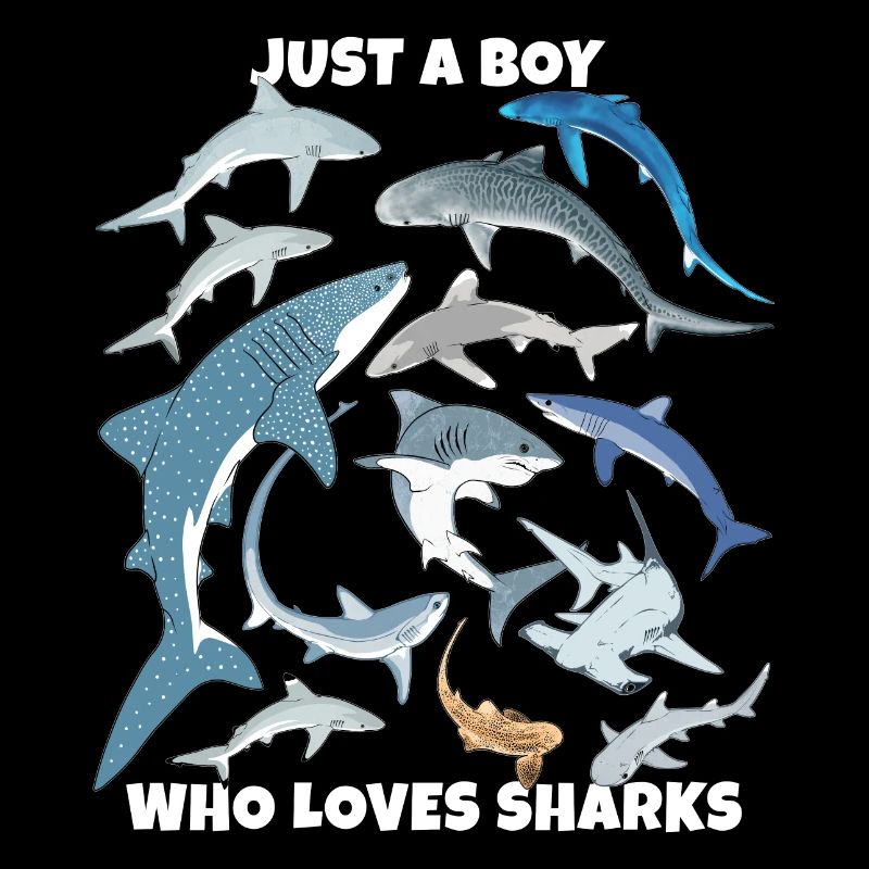 Juste un garçon qui aime les requins
