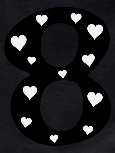 8 Birthday with heart