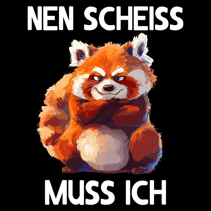 Red Panda Cat Bear Red Panda Nen merde doit