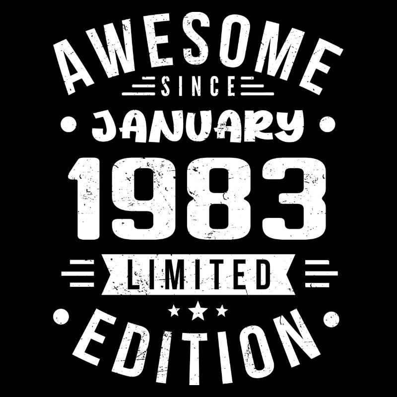 Janvier 1983 - Anniversaire Janvier 1983 I Janvier 1983