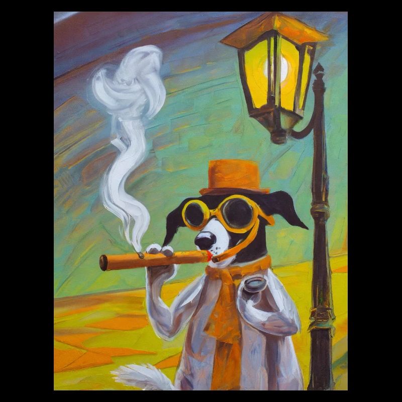 Chien distingué