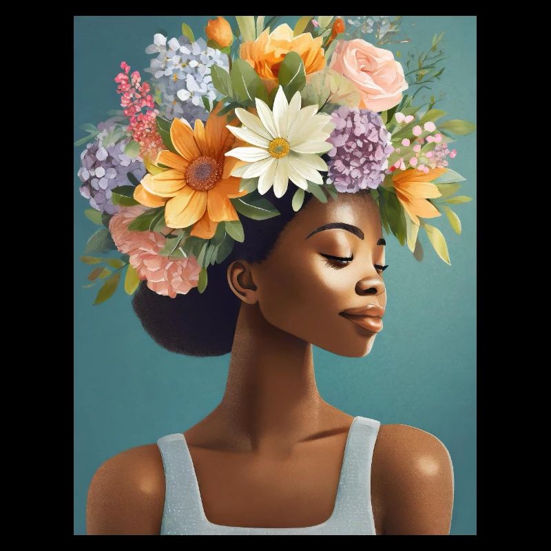 Couronne de fleurs 3