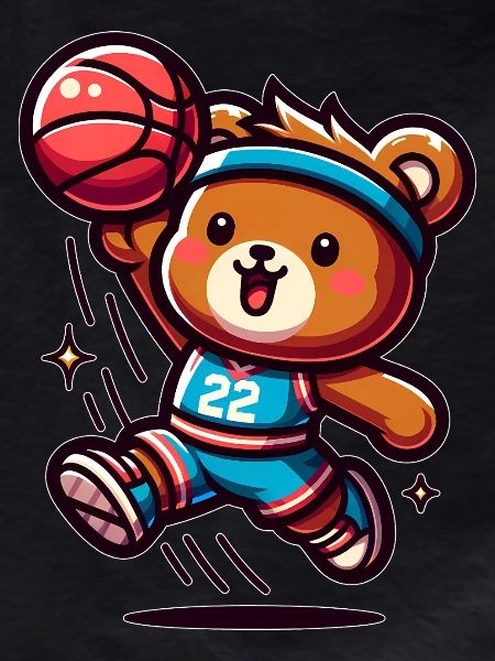 Basketball bear