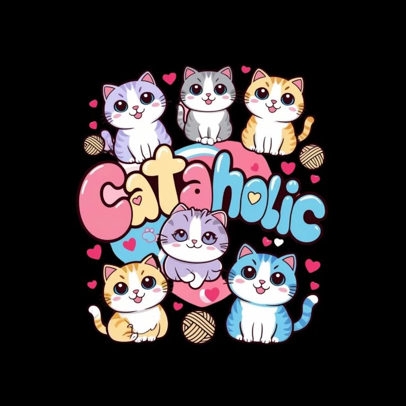 Cat Kitten Cartoon Gift