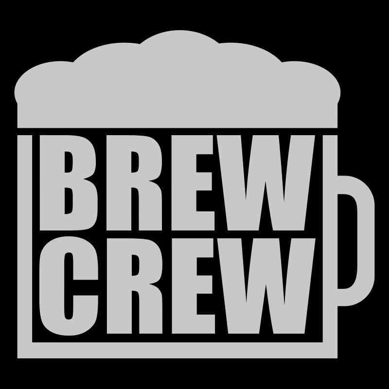 Saying Beer Glass Brew Crew