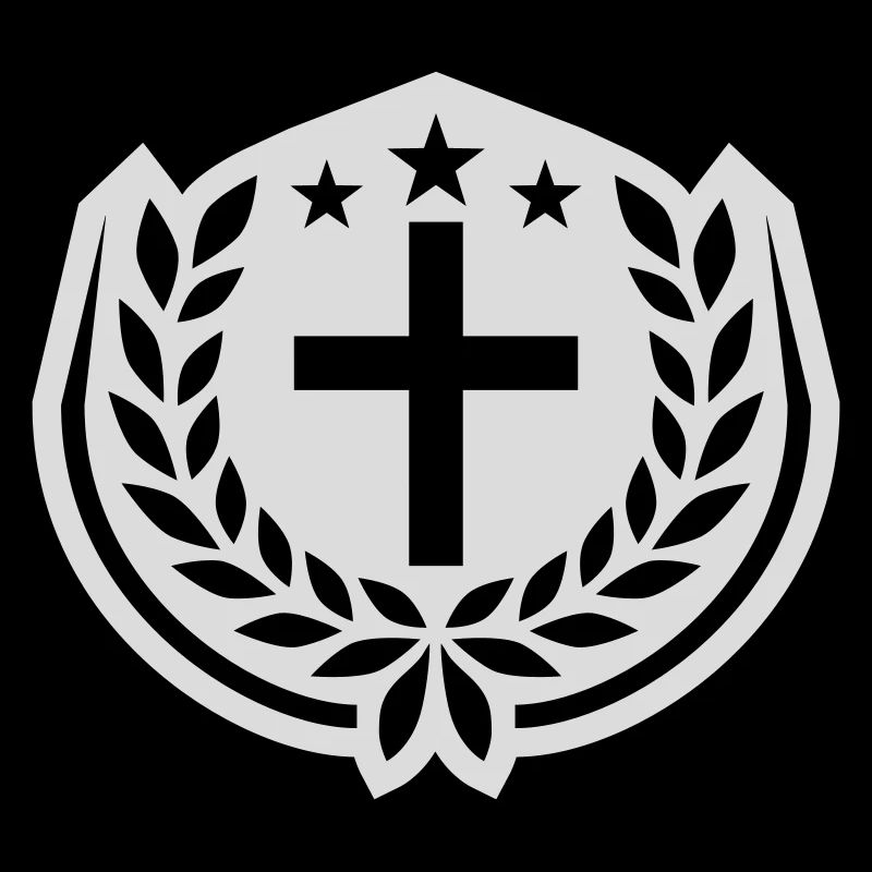 Kreuz Jesus Christus Lorbeerkranz