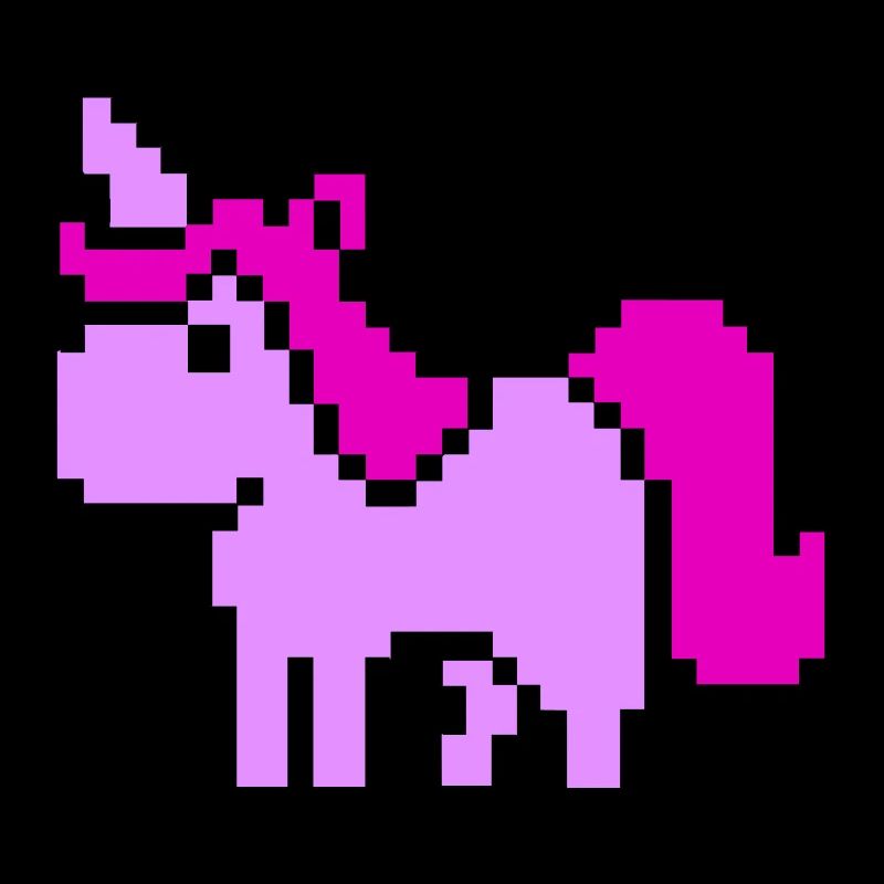 pixel einhorn 002