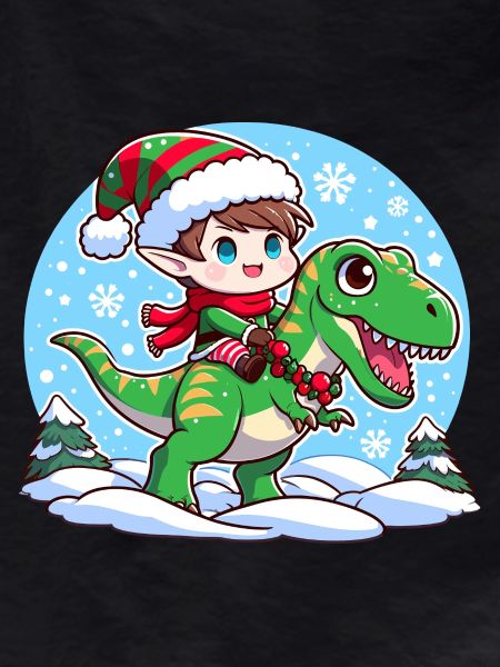 Elf and T rex