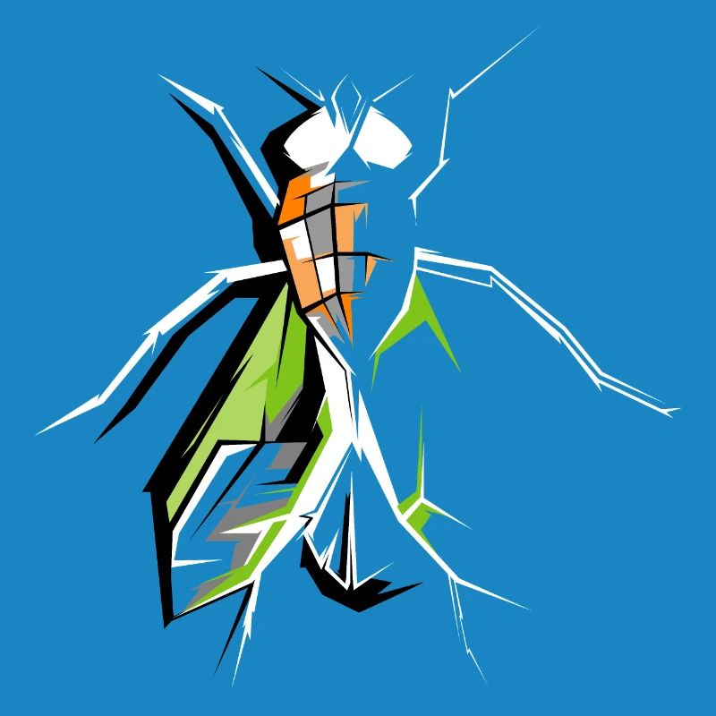 Fly Insects Fly Fly Symbol Vector