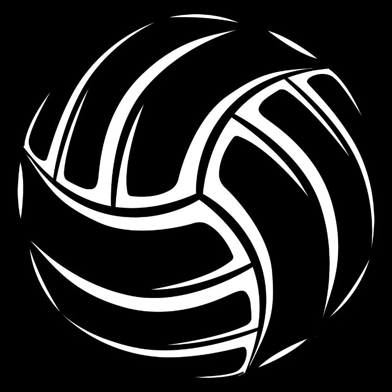 icône de dessin de volley-ball icône d’illustration