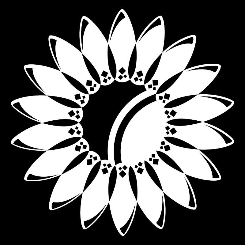 Sunflower Sunflower Flower Symbol Pattern Flower