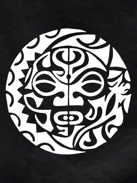 White Polynesian skull