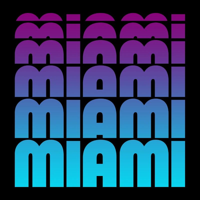 Miami Gradient Grid