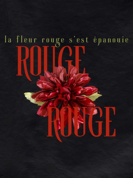 Rouge Fleur Floral Emblem