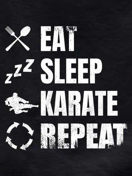 Eat Sleep Karate Repeat