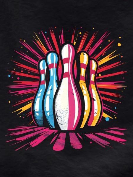 Bowling Cartoon Style
