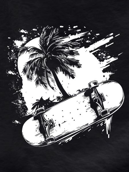 Skateboarding Drawing