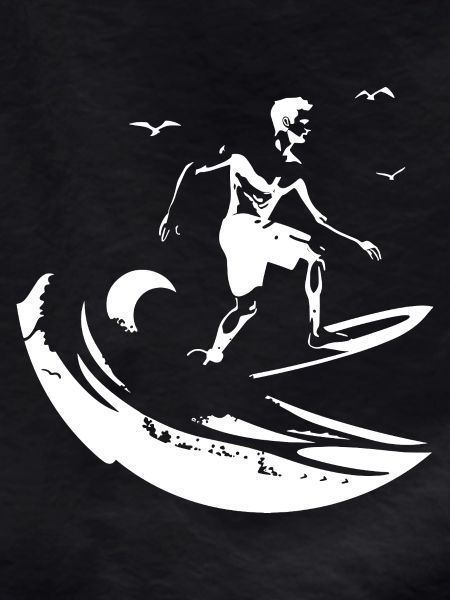 Surfing Drawing