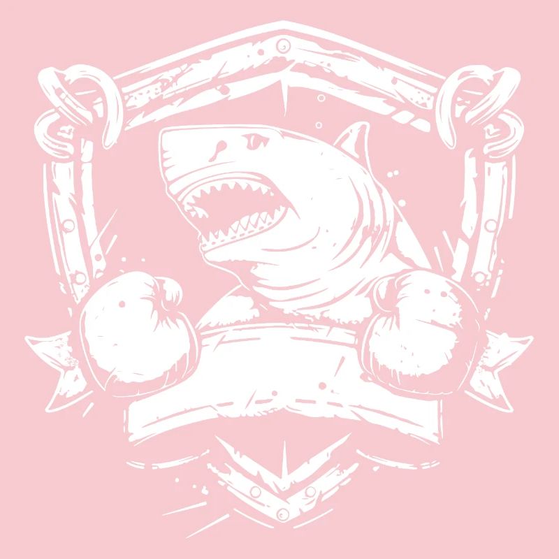 Écusson de boxer requin